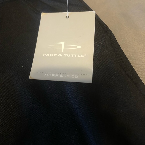 Black Page & Tuttle Women's Knit Pull-On Skort Casual Skort - Picture 3 of 8